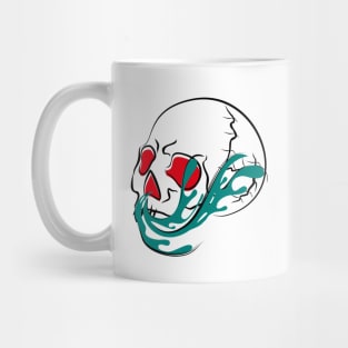 Skull Dead Corona Virus Mug